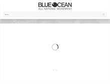 Tablet Screenshot of blueoceanmovement.org